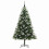 VidaXL vidaXL Artificial Hinged Christmas Tree with Flocked Snow 300 LEDs 4