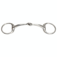 (5.5in, Silver) Shires Horse Eggbutt Snaffle Bit