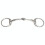 (5.5in, Silver) Shires Horse Eggbutt Snaffle Bit 1