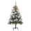 VidaXL vidaXL Artificial Christmas Tree Green and white 120 cm 5