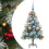 VidaXL vidaXL Artificial Christmas Tree Green and white 120 cm 2
