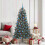 VidaXL vidaXL Artificial Christmas Tree Green 180 cm 1