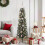 VidaXL vidaXL Artificial Christmas Tree with 150 LEDs with Stand Green 150 cm 1