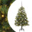 VidaXL vidaXL Artificial Hinged Christmas Tree with Cones Green 120 cm 2