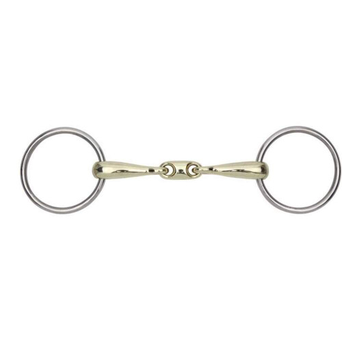 (5.5in, Brass) Shires Brass Training Horse Bit