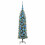 VidaXL vidaXL Artificial Slim Christmas Tree Green and White 120 cm 4