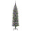 VidaXL vidaXL Artificial Slim Christmas Tree Green and White 150 cm 3