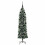 VidaXL vidaXL Artificial Slim Christmas Tree Green and White 180 cm 4