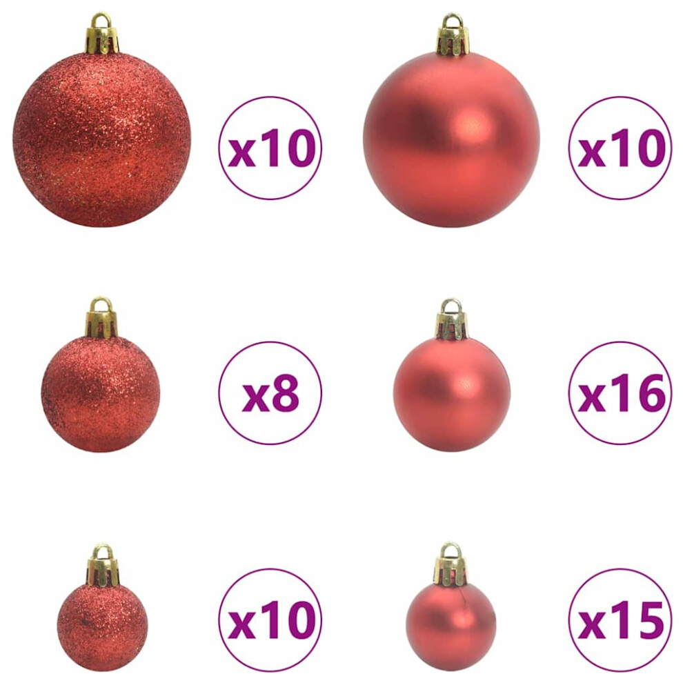 Vidaxl (Green And White, 180 Cm) Slim Artificial Christmas Tree Decoration Artificial Tree Xmas Tree