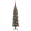 VidaXL vidaXL Artificial Slim Christmas Tree Green and White 120 cm 4