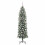 VidaXL vidaXL Artificial Slim Christmas Tree Green and White 180 cm 3