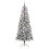VidaXL vidaXL Artificial Hinged Christmas Tree Green and White 240 cm 3