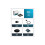 Majority Folio Turntable Bluetooth USB System with Built-in Speakers Black 10