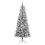 VidaXL vidaXL Artificial Hinged Christmas Tree Green and White 240 cm 4