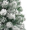 VidaXL vidaXL Artificial Hinged Christmas Tree Green and White 240 cm 11