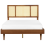 Beliani Bed Rattan AURAY 140 x 200 cm (EU Double) Brown 7