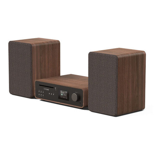 Pure Pure Classic Stereo CD Wireless Music System Coffee Black Walnut 2