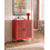 Beliani Cabinet WAKATIPU Metal Red 3