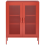 Beliani Cabinet WAKATIPU Metal Red 4