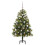VidaXL vidaXL Artificial Hinged Christmas Tree with Cones Green 120 cm 4