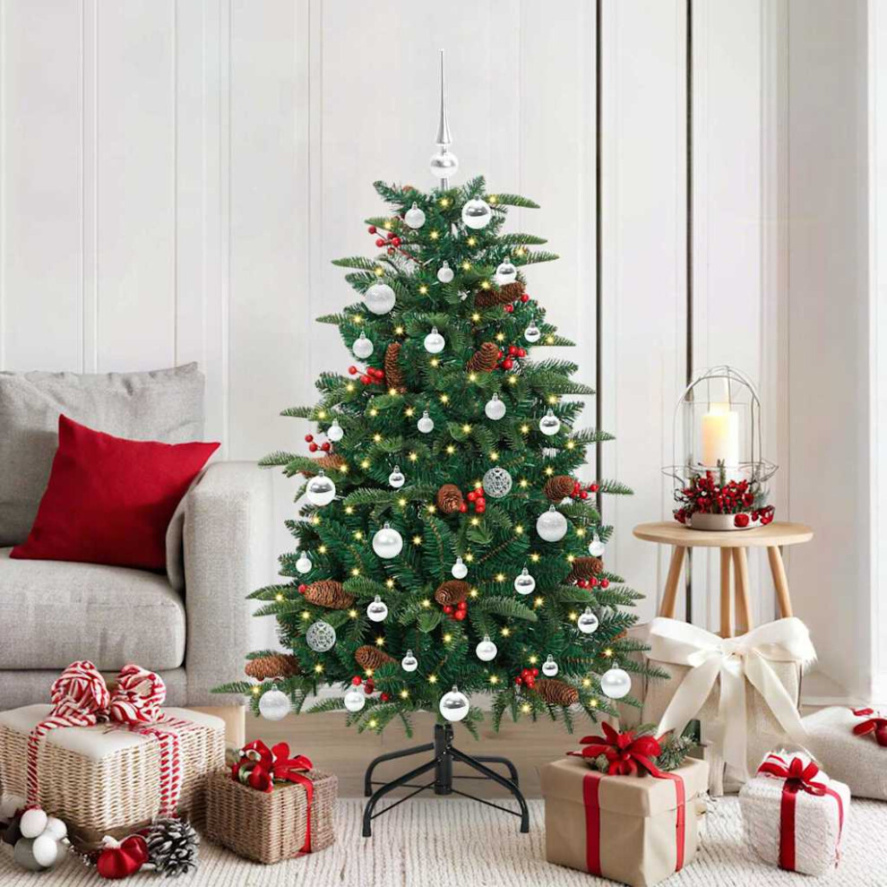 Vidaxl Artificial Christmas Tree With 150 Leds With Stand Green 150 Cm