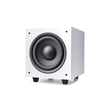 Argon Audio Subwoofer Malmo SUB8 White 8" Bass, 100W Amplifier, Stylish Design