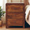 Solid Wood Aspen Bedside Table, 35*45*60cm 1