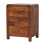 Solid Wood Aspen Bedside Table, 35*45*60cm 2