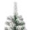 VidaXL vidaXL Artificial Hinged Christmas Tree Green and White 180 cm 10