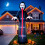 Outsunny Outsunny 10 FT Halloween Inflatable Skeleton with Built-in LED Lights 7