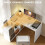 Homcom HOMCOM L Shaped Computer Desk, 110 x 100cm Reversible Corner Desk, White 4