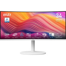 MSI CMS Modern MD342CQPW UltraWide Quad HD 34 Inches Monitor Curved Monitor