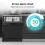 Hisense Hisense HS622E90BUK Full Size Dishwasher Black E Rated 10