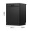 Hisense Hisense HS622E90BUK Full Size Dishwasher Black E Rated 9