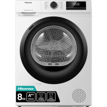 Hisense DH1Q802BW2 1Q Series Heat Pump Tumble Dryer 8 kg White A++ Rated