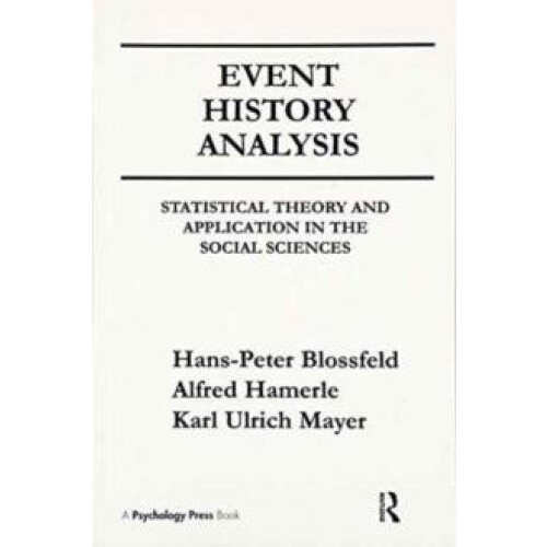 Event History Analysis by Karl Ulrich Mayer Paperback Book