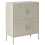 Beliani Storage Unit HOLBECK Metal Light Beige 1