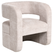 Armchair VIDSEL Chenille Beige