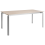 Beliani Garden Dining Table FELETTO 180 cm 90 cm Stone Travertine Effect 1