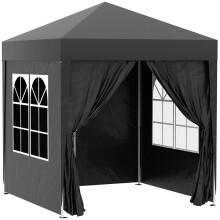 2x2m Pop-Up Gazebo with Sidewalls & Carry Bag