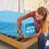 (Sky Blue, King) Extra Deep Fitted Sheets 40cm Bedsheet Single Double King & Super King 1