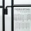Decorative Black Metal Picket Fence Panels (4pcs) 5