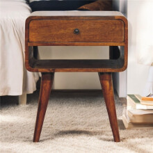 Solid Wood Nightstand – Avora, 35*45*56cm