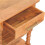Solid Wood Barley Twist Side Table, 55*40*70cm 4