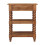 Solid Wood Barley Twist Side Table, 55*40*70cm 7
