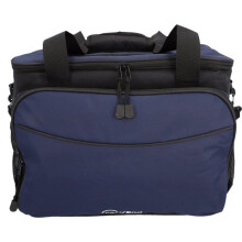 Isothermische tas - Cartrend - 11208 - 30L - Zwart/Blauw - Verstelbare schouderband