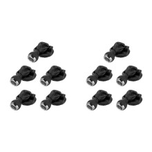 10X Car 6-Speed Manual Gear Shift Lever Gear Shift Knob Dust Cover for Cooper R55 R56 R57 R58 R59 R60 R61