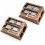 (Copper, Double Hole) Ashton and Wright Metal Pencil Sharpeners - 2 Pack 2