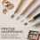 (Copper, Double Hole) Ashton and Wright Metal Pencil Sharpeners - 2 Pack 6