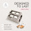 (Silver, Double Hole) Ashton and Wright Metal Pencil Sharpeners - 2 Pack 5